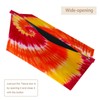 2 Pack Tissue Box Cover Holder, Red Yellow Tie Dye