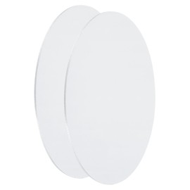 sourcing map 2Pcs Aluminum Disc, 6"(150mm) Diameter 0.06"(1.5mm) Thickness Round Aluminum Sheets 1060 Aluminum Circle Plates for Metal Stamping