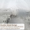 ChicSkin Modern Botanical Etched Glass Window Privacy Film, Thickened Textured