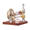 Adjustable Speed Stirling Engine Model Hot Air External Combustion Engine
