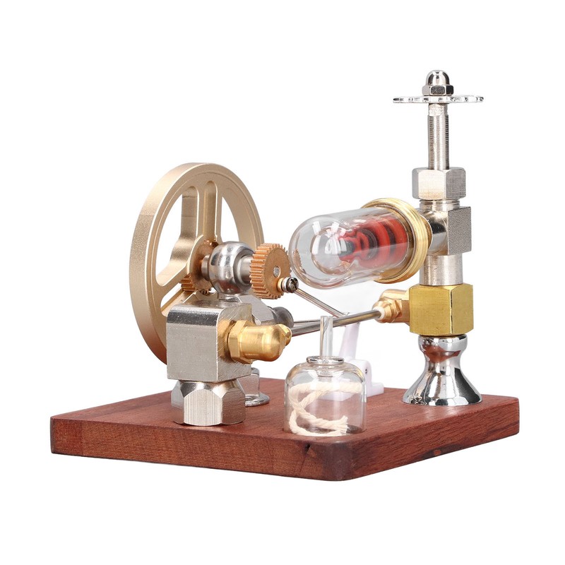 Adjustable Speed Stirling Engine Model Hot Air External Combustion Engine