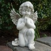 Praying Angel Memorial. Height 16 cm