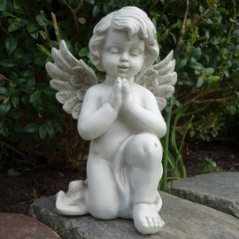 Praying Angel Memorial. Height 16 cm