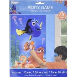 Pixar Finding Dory Party Game Stick The Fin On Nemo Help Nemo 2-8 Players New