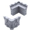 Dwarf Settlement Walls by Makers Anvil, 3D Printed Tabletop RPG