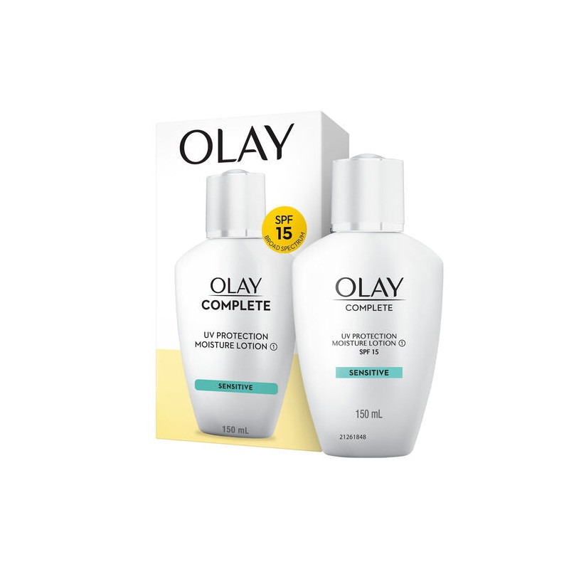 Olay Complete UV Protection Moisture Lotion Sensitive Spf 15 150