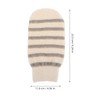 Minkissy 3pcs Exfoliating Gloves Dual-sided Shower Mitt for Body Scrubbing
