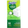 Swiffer Sweeper Dry Sweeping Cloths, 84 Count, Unscented Mop Refills for Floor Mopping and Cleaning, Hardwood and Multi Surface Floor Mop Refills, 84 Count