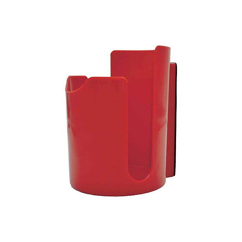 TRUSCO TPMH-88R Resin Magnetic Can Holder, Red, 3.1 inches (80