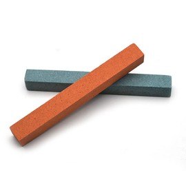 4 Pieces Guitar Fret Polishing Blocks Guitar Fret Grinding Stone Guitar Fret Grinding Block Guitar Frets Polish Tools Guitar Fret Sanding Stone, Red, Blue-Green