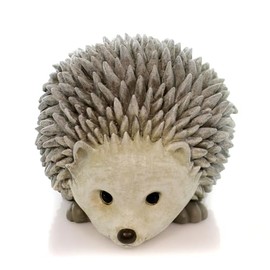 Roman Pudgy Pal Garden Figure, 75262, Hedgehog, 6.25 inches tall