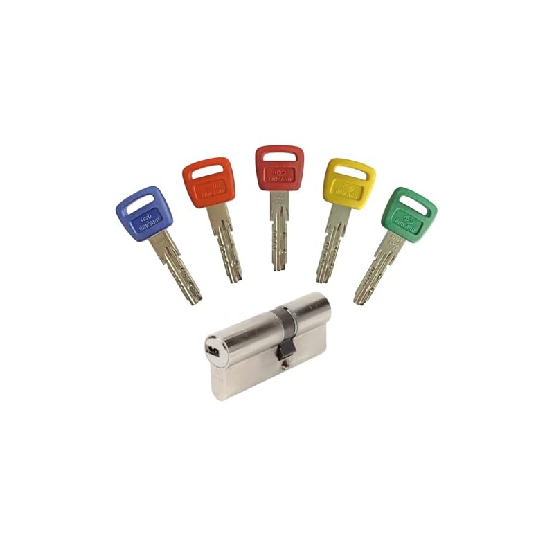 Bricard Olympia 30 + 40 Danger Cylinder with 5 Keys