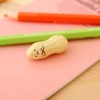 Ogquaton 4Pcs Cute Kawaii Vivid Peanut Rubber Erasers Cartoon Creative