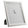 8x10 Crestmore Frame - Silver Ribbed