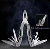 Pocket Multi-Tool with Pliers, Stainless Steel