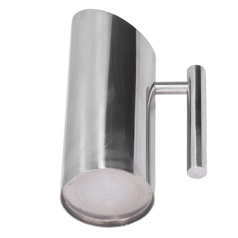 Stainless Steel Water Tie Pot Cold Drinking Pitcher with Ergonomic