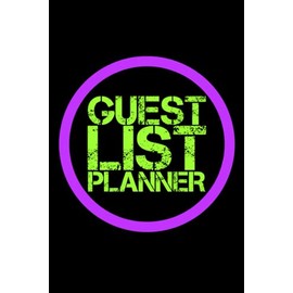 Guest List Planner: Track Your Guests For Weddings, Birthdays, Baby Showers, Engagement Party | Guest Tracker For Events