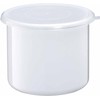 Takagi Metal FS-12W Storage Container, Canister, Umeboshi Container, Enamel, 4.7