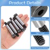 sourcing map Alloy Steel Hexagon Socket Head Shoulder Screws Bolts,