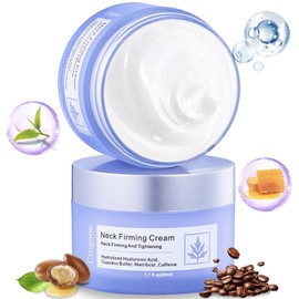APLEFBE 2025 Updated Neck Firming Cream : [Anti-Aging] [High Hydrating] Neck Creams for Tightening and Firming for Neck Lifting Wrinkle Reduction Sagging Skin for All Skin Types(2 PC)