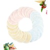 BIUDECO Makeup Remover Pads Pack Bamboo Fiber Double Layer Gentle