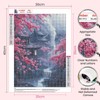 MAXBYE Cherry Blossom Diamond Painting Art Kits, 5D Diamond Art