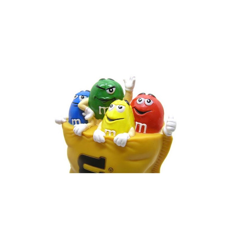 [M & M's Coin Bank] emu・ando・emuzu polychloroethene Piggy Bank Character