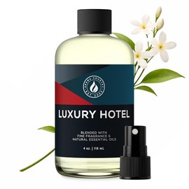 Aroma Country Ritzy Luxury Hotel Diffuser Oil - Luxury Hotel Scent for Diffuser & Air Fresheners - Essential Oil Diffuser Refill, Home Fragrance Collection with Gardenia & Amber (4 Fl. Oz)