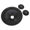 Speaker Cone Drum Paper 1 Inch Inner Diameter Rubber Surround