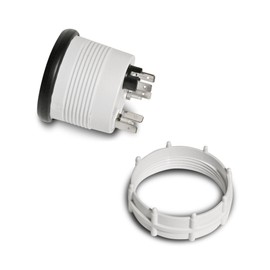 JOM 21116V Gauge, water temperature (40~120°C), black, Ø52mm