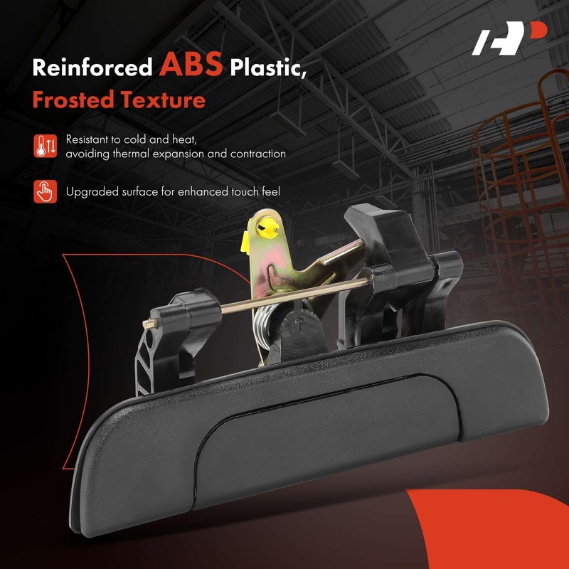 A-Premium - Textured Black Tailgate Handle Liftgate Latch Handle -