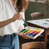 Kolinsky Sable Miniature Watercolor Brushes, Fuumuui 5pcs Professional Small Detail