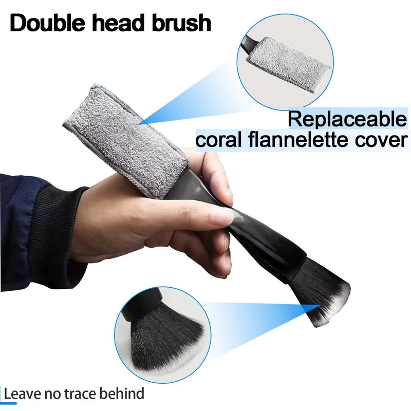 Unbranded 1Pc Car Interior Cleaning Soft Brush Instrument Panel Crevice
