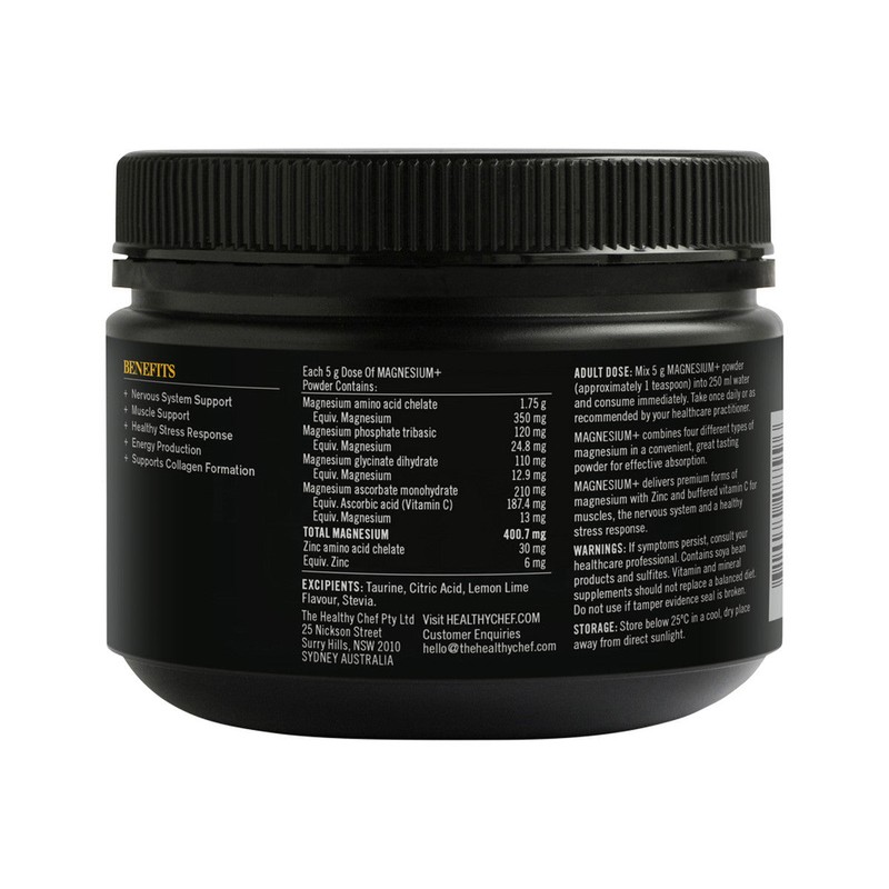 The Healthy Chef Magnesium+ (Relax) 500g