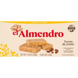 El Almendro Soft Almond Turron 7oz (200 G)