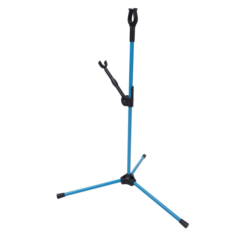 Archery Recurve Bow Stand Holder Adjustable Fiberglass Archery Bow Stand