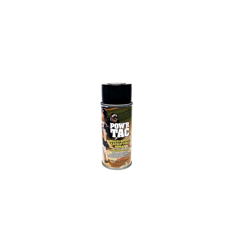 Pow’r Tac Grip Spray Tacky Non-Messy Clean Invisible Pine Tar