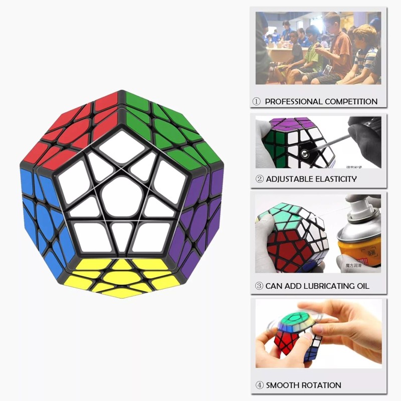 QIYI 12 Sided QiYi Megaminx QiHeng Speed Cube Magic Twist