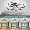 HLILCEH 23.6inch Modern LED Ceiling Light 50W Dimmable Ceiling Lamp
