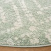 SAFAVIEH Adirondack Collection Area Rug - 4' Round, Green &