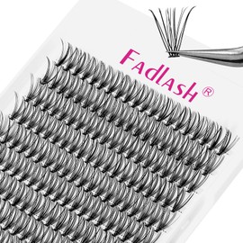 Individual Cluster for Eyelash Extension, 20D, 0.07, D-curl, 15mm, Individual Cluster Artificial Eyelashes, Eyelashes for Beginners