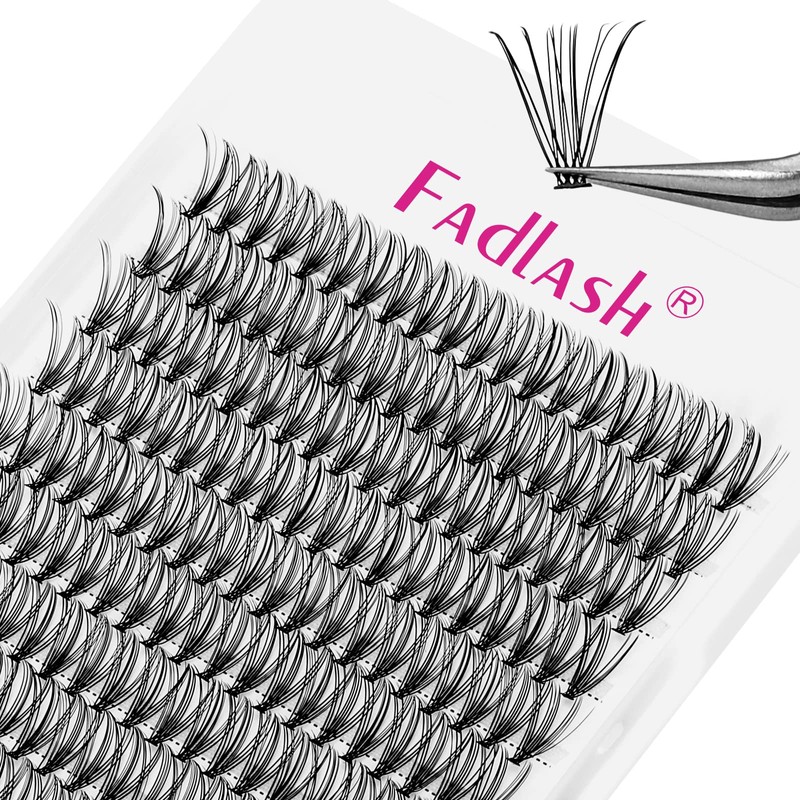 Individual Cluster for Eyelash Extension, 20D, 0.07, D-curl, 15mm, Individual
