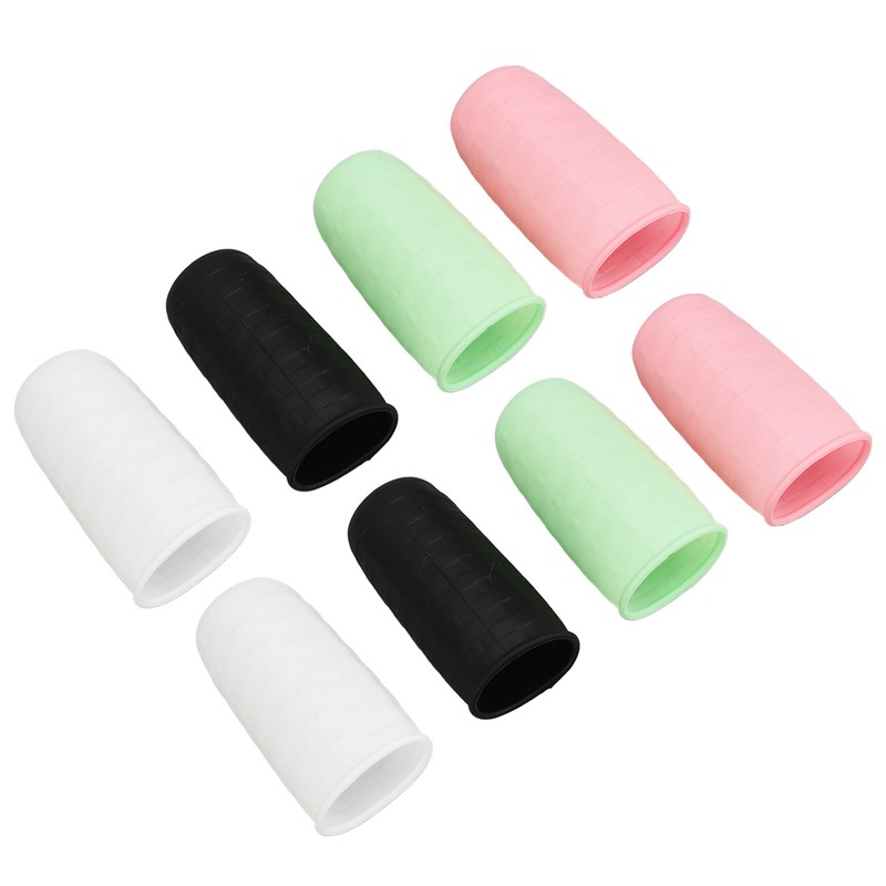 8pcs Travel Leak Proofing Elastic Sleeve Bottle Covers Soft Silicone