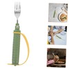 OHPHCALL Car Handle Assist Elderly Fork Spoon for Disabled People