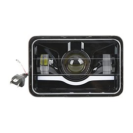 Acouto - Faro LED Cuadrado, Faro Delantero LED Cuadrado para Camión con Haz Alto y bajo DRL para Cherokee Limited Sport Utility 2015