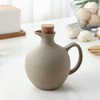 Elsjoy Set of 2 Ceramic Oil Vinegar Dispenser with Cork
