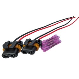 2Pcs 12059183 Automotive Connector Wire Harness Metri-Pack 280 Series 2P 35A Black