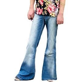 Mens Bell Bottom Pants 70s Outfits for Men,Mens Bell Bottoms Disco Pants Bell Bottom Pants Jeans for Men
