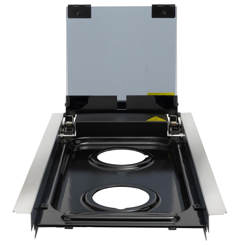 RecPro RV Glass Top for Two Burner Cooktop | Replacement