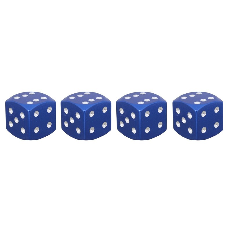 TOMALL Tire Valve Caps Dust Caps Dice Style Wheel Tire